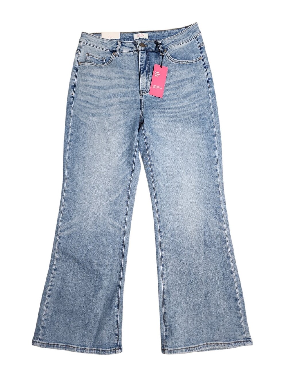 Moco Boutique Lightwash Bootcut Denim Jean Nwt Size 14w
